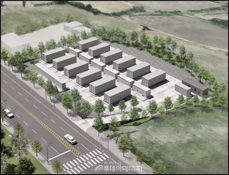 제주 한림읍 ESS 현장 조감도./LS일렉트릭 제공