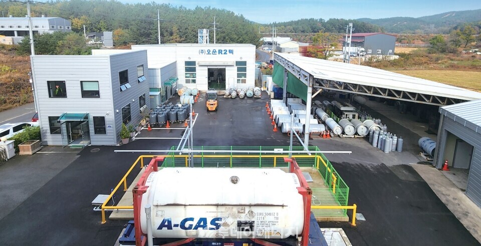 오운알투텍 포항본사 전경/오운알투텍 제공