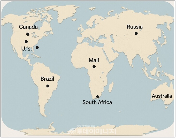 “새로운 석유 될 수도”…전 세계가 화이트 수소 골드 러시에 뛰어들고 있다. 글로벌 주요 탐사 프로젝트 지도
