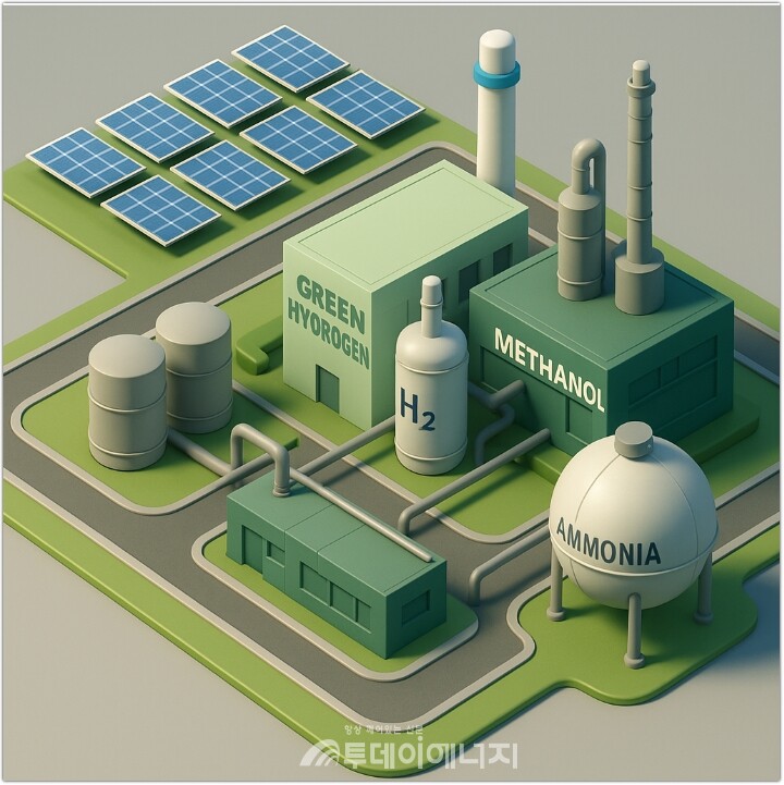브라질 바이아주가 해상·항공 연료 탈탄소화 를 위한 메탄올 중심 수소단지 출범한다. /이미지 편집
