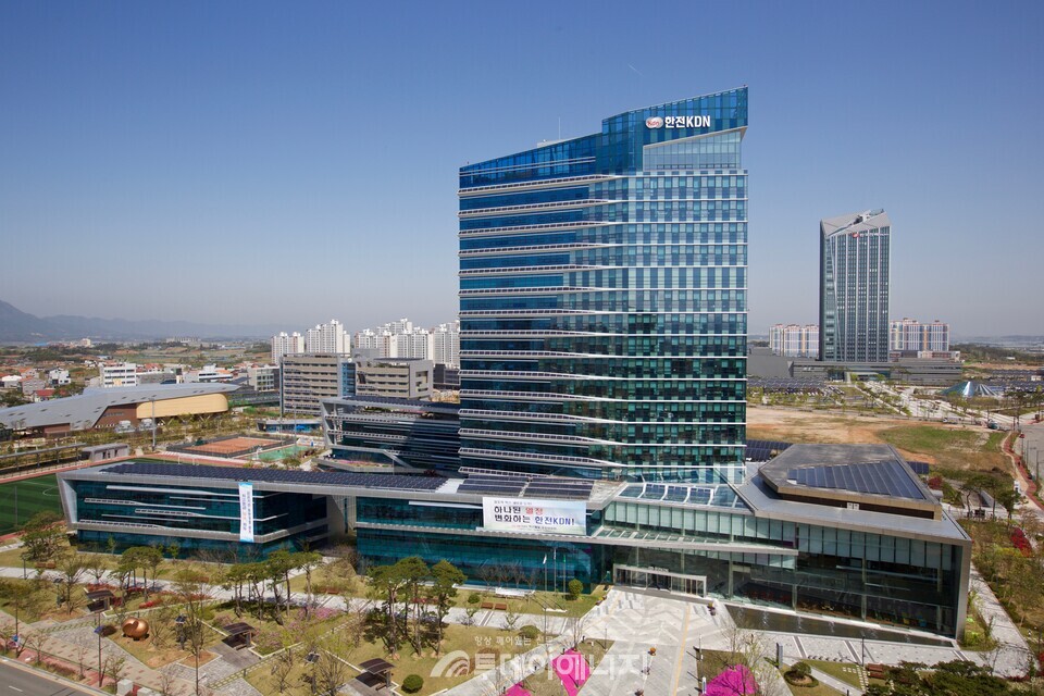 한전KDN 나주 본사 전경./한전KDN 제공