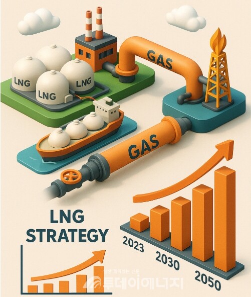 ‘脫유럽’ 러시아, '2050년까지 천연가스 대국' 도약을 선언했다. /이미지 편집 