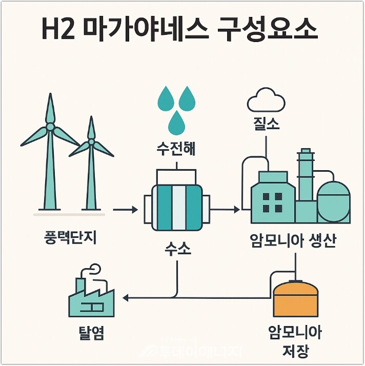 H2 마가야네스 구성도