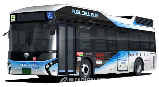 도요타 수소연료전지 버스/도요타 제공