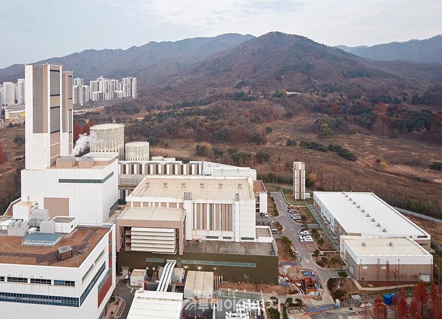 위례열병합발전소의 전경/ SK이노베이션 E&S