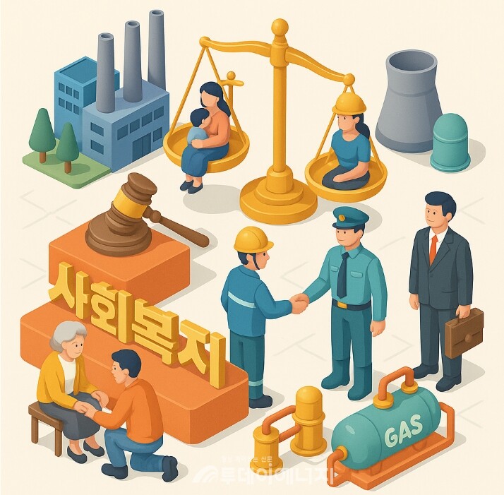  도시가스업계가 사회안전망으로 진화 중이다. /이미지 편집