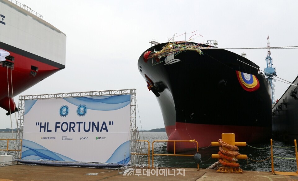 포스코그룹 첫 LNG 전용선 ‘HL FORTUNA’. /포스코그룹 제공
