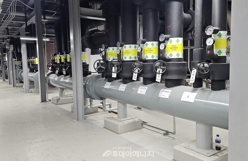 광진구 청사 내 지열에너지 설비./ 광진구청 제공