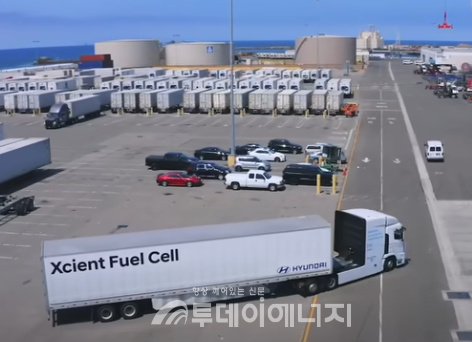 현대 엑시언트 연료전지 트럭/현대차 제공