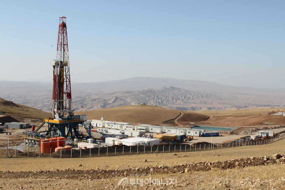 이라크 시추 현장/출처 한국석유공사