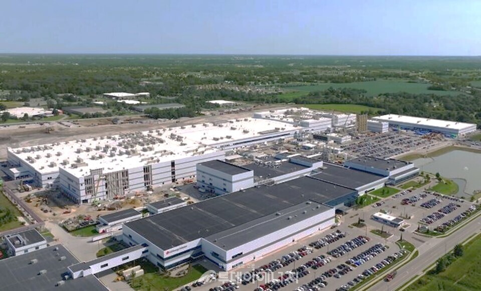 LG에너지솔루션 미시간 법인 전경. / LG에너지솔루션 제공