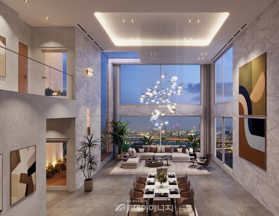 복층세대 이미지 / 포스코이앤씨 제공