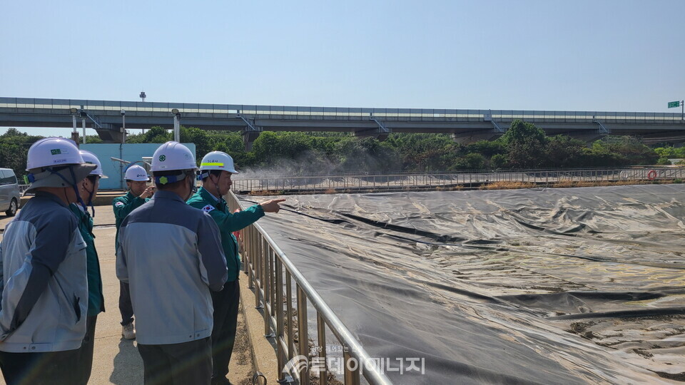수도권매립지관리공사는 11일 여름철 풍수해 대비 현장안전점검을 실시했다고 밝혔다./ 수도권매립지관리공사 제공