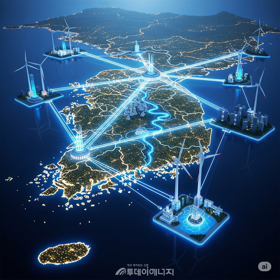 AI가 그린 에너지 고속도로