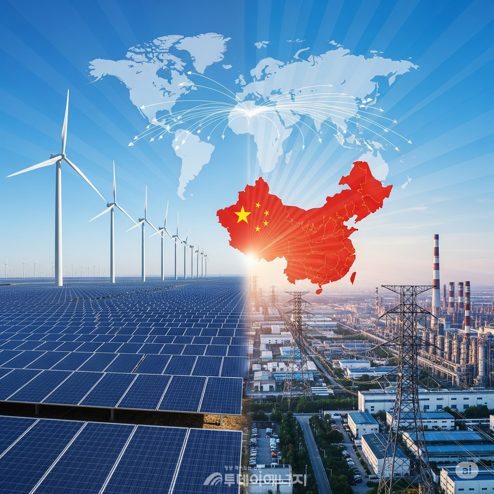 중국이 신재생 에너지와 기존 에너지 산업에서 지배력을 강화하고 있다