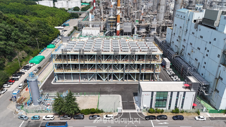 '울산 하이드로젠파워 2호' 전경/SK가스 제공