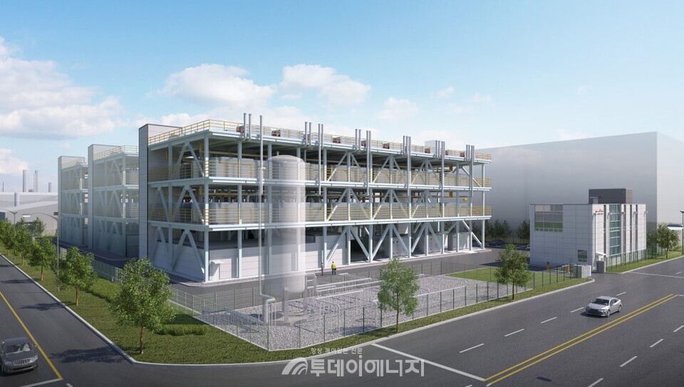 '울산 하이드로젠파워 1,2,3호' 조감도/SK가스 제공