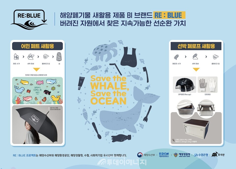해양환경공단은 오는 26일부터 29일까지 벡스코에서 개최되는 해양폐기물을 새활용한 친환경제품을 선보인다.