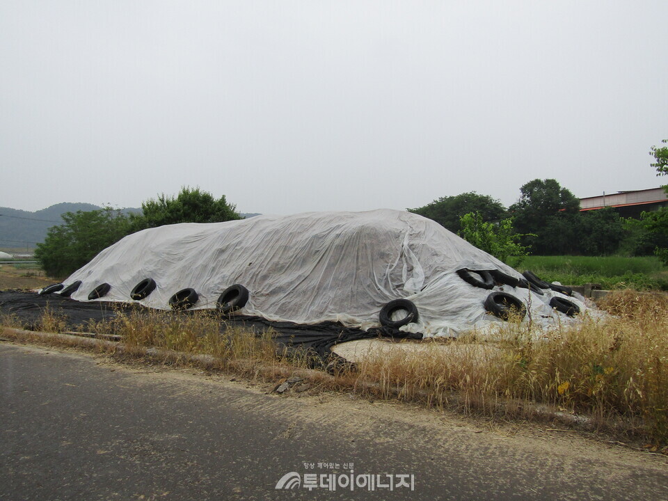 낙동강유역환경청이 낙동강 본류 및 지류 인근 야적퇴비 189개소에 대한 적정조치를 장마철 이전 모두 완료했다고 30일 밝혔다./ 낙동강유역환경청 제공