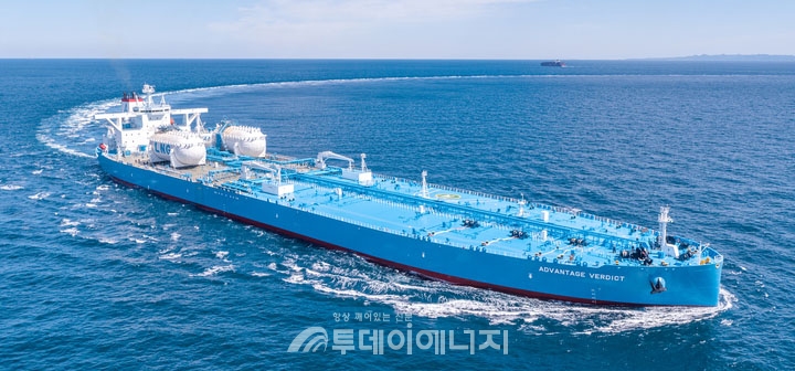 운항중인 친환경선박./무역협회 제공