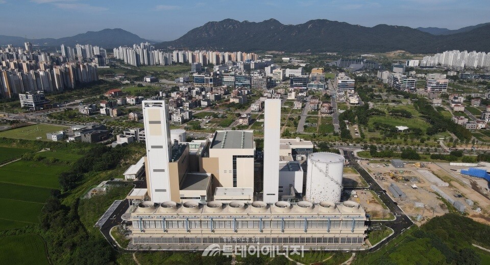 충남 내포신도시 열병합발전소 전경./ 내포그린에너지 제공