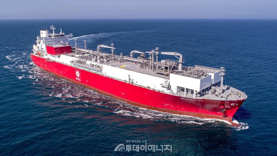 HD현대중공업이 건조해 2020년 인도한 17만㎥급 FSRU./HD현대 제공