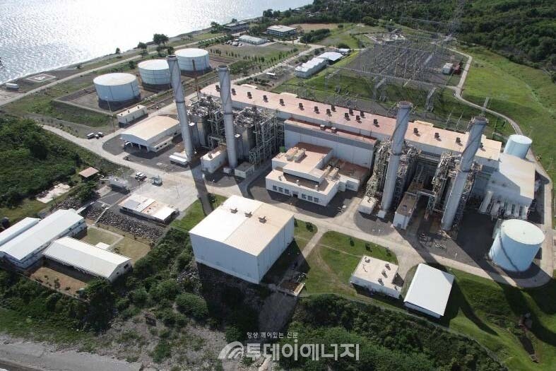 필리핀 일리한 복합발전소 전경 / 한전 KPS 제공