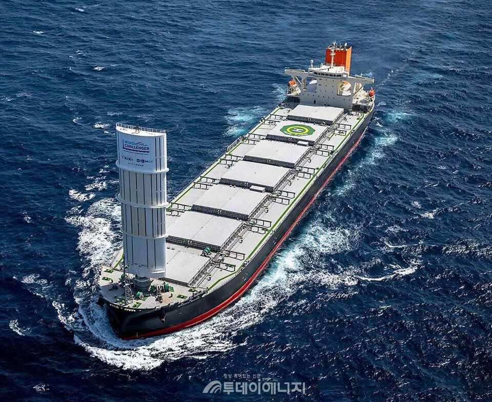 일본 MOL이 개발한 윙 세일 조감도./MOL 제공