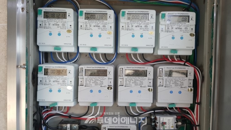가정에 설치된 전기계량기./투데이에너지 DB