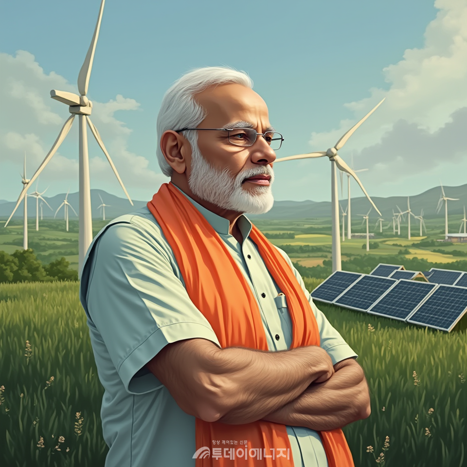 나렌드라 모디 인도 총리/AI 이미지컷