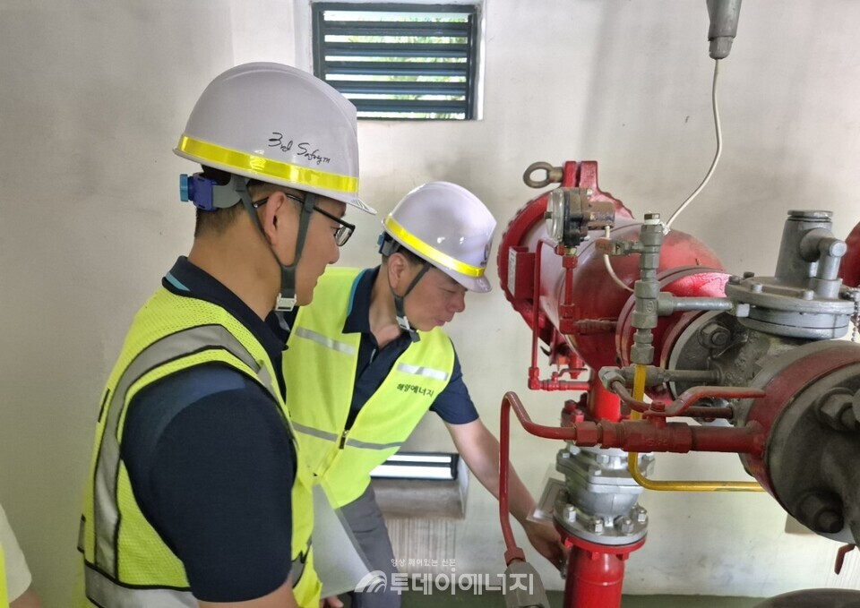 해양에너지, 2025년 전사 Zone별 비상훈련 실시. /해양에너지 제공