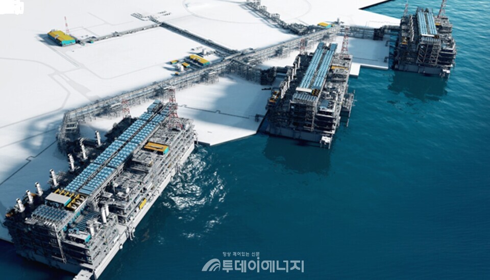 2024년 10월 초, Arctic LNG 2 프로젝트 플랜트에서 LNG가 마지막으로 출하된 이후, 미국의 대(對)제재 강화로 인해 곧바로 생산이 중단되었다. /노바텍(Novatek) 제공