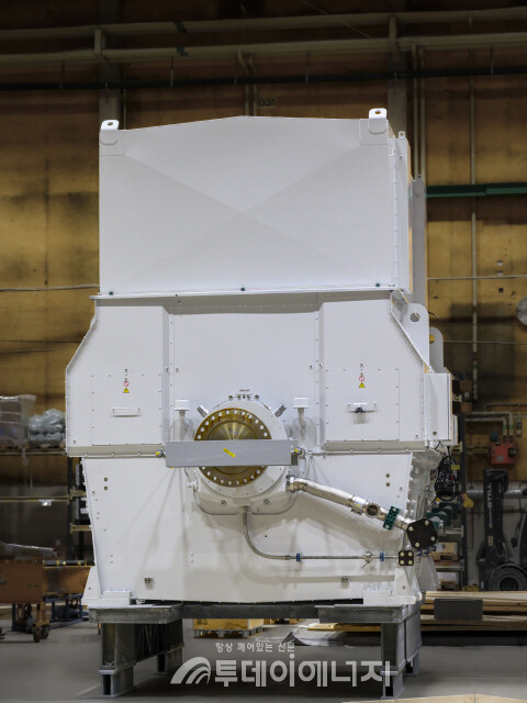 공기 분리 장치(ASU)에 사용되는 56메가와트(MW) 동기 모터 / ABB제공