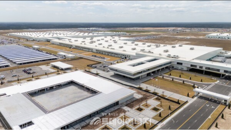 미국 조지아주 엘라벨에 건설된현대자동차그룹 메타플랜트 아메리카(HMGMA) 전경. / 현대자동차그룹 제공