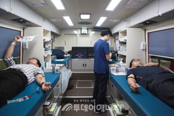 미래엔서해에너지는 직원 자발적 참여로 혈액 수급 안정화에 기여하고 있다