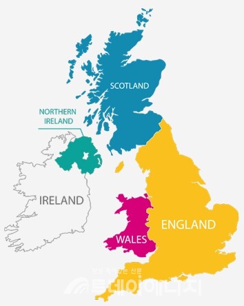 영국 지도/외교부 제공