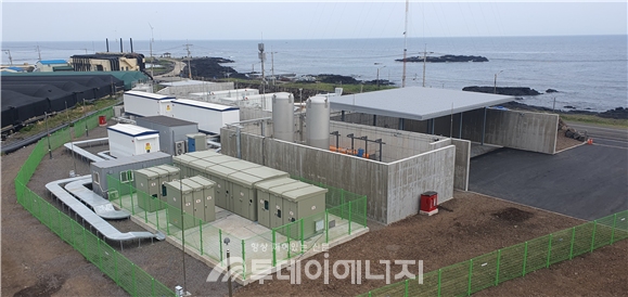 3.3MW 그린수소 생산 플랜트 전경.