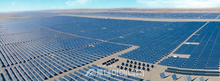 중국 하이난 태양광 발전 단지/하이난성 제공