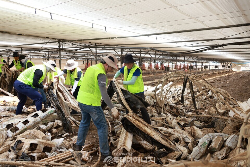 지난 7월28일, 충남 예산·서산, 경남 산청, 경기 가평 등 집중호우 피해가 컸던 지역에서 한국환경공단의 대규모 복구 지원 활동이 펼쳐졌다. 