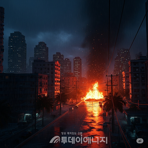 열대야 및 화재 관련 이미지 / AI