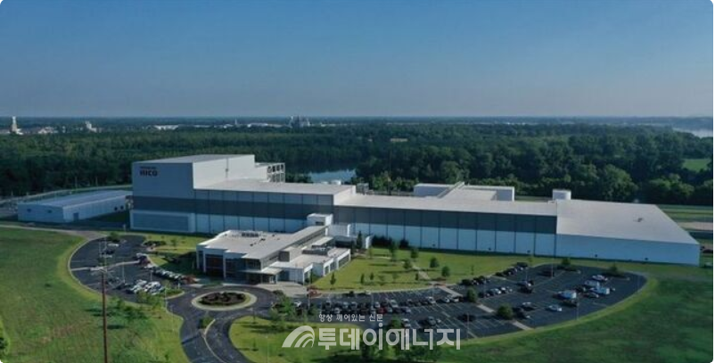 효성중공업 미국 테네시 멤피스 초고압변압기 공장 전경 / 효성중공업 제공.