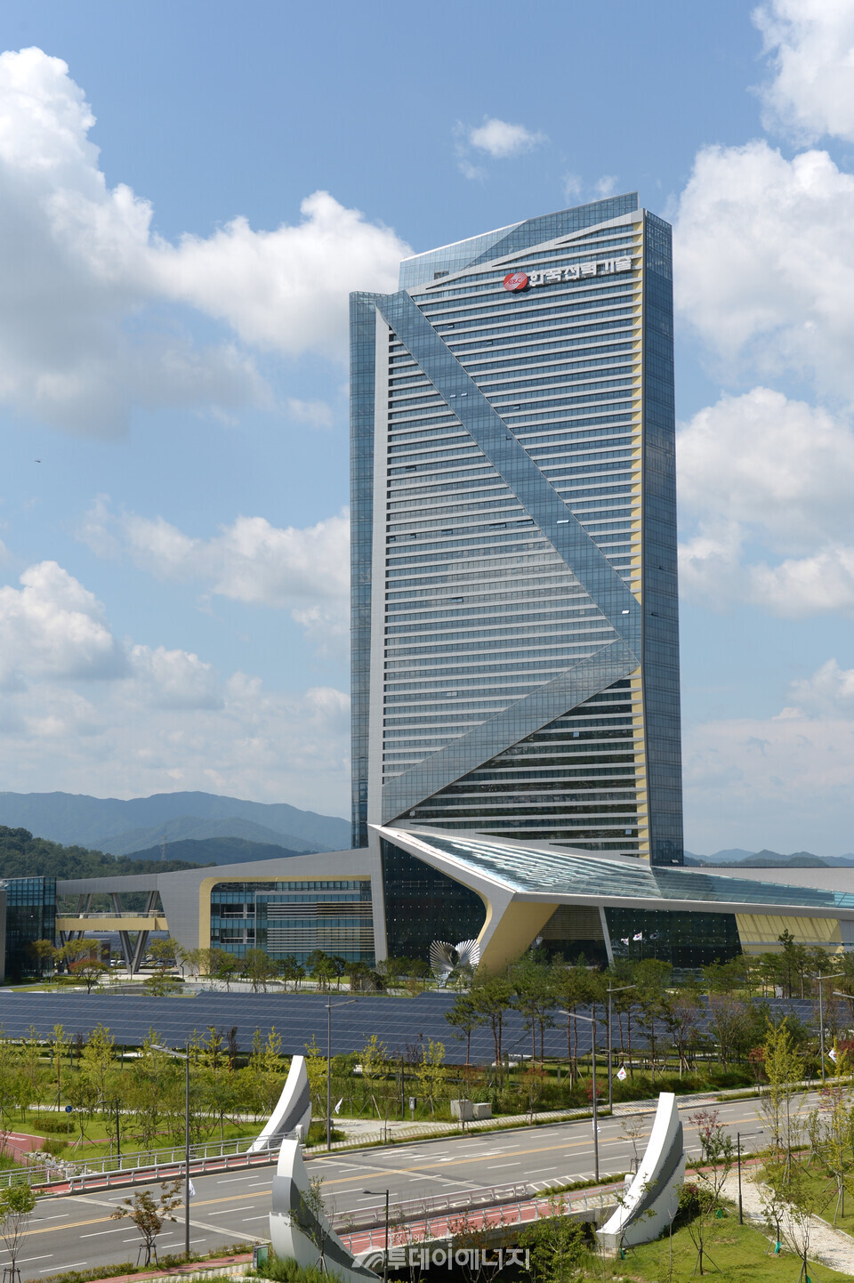 경북혁신도시에 위치한 한국전력기술 전경 / 한전기술 제공