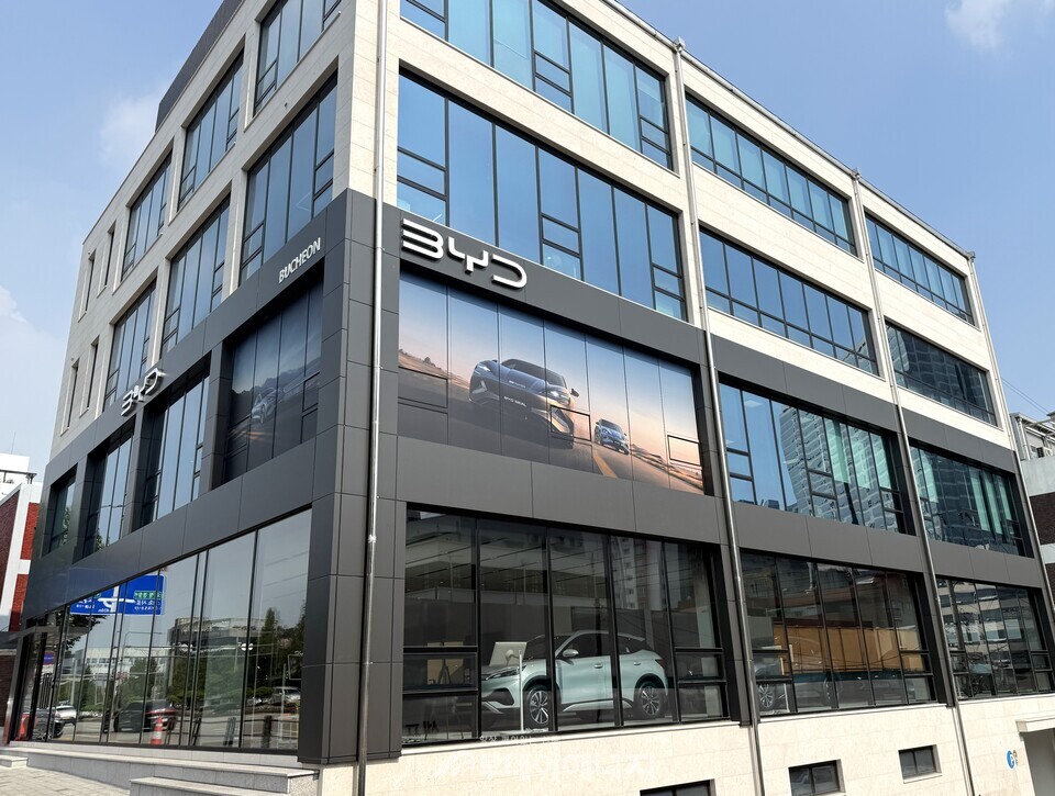 삼천리EV `BYD Auto 부천 전시장` 외경