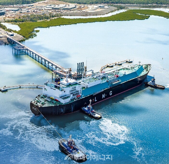현재 전 세계 LNG 운반선의 약 72%가 15만㎥ 이상 대형급이다. /가스공사 제공