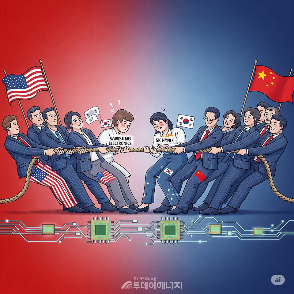 초점]미중 반도체 패권 경쟁 속 한국 기업들 운명 갈려 < 전력·원자력 < 뉴스 < 기사본문 - 투데이에너지