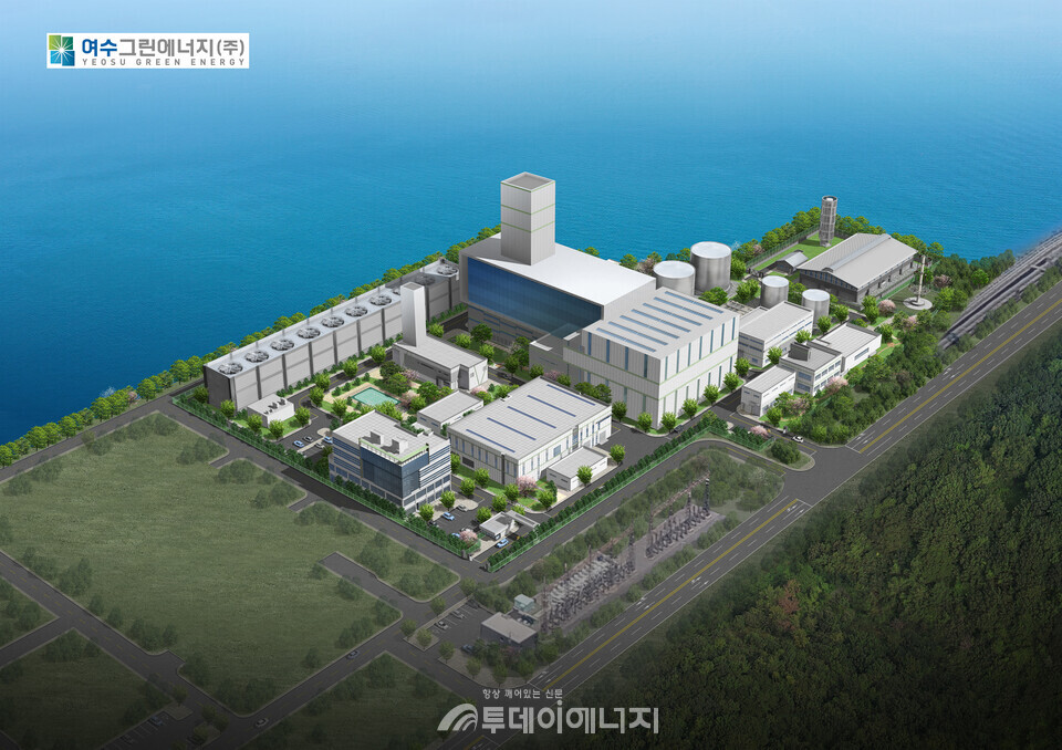 여수그린에너지 조감도. /LNG산업협회 제공