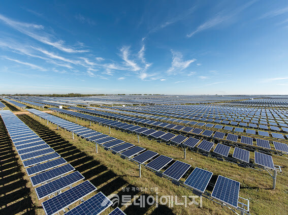  OCI Energy 美 텍사스 샌안토니오 베어카운티 알라모1 태양광 프로젝트/OCI홀딩스 제공