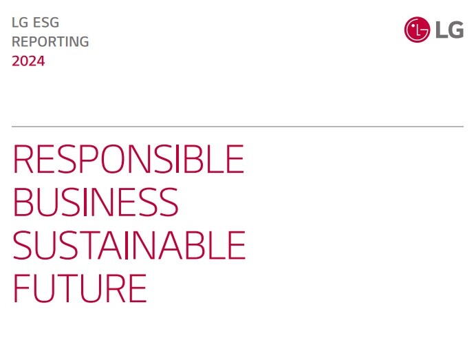 LG는 17일 ‘2024 ESG 보고서’를 통해 온실가스 감축, 클린테크 확대, 준법경영 고도화 등의 성과를 공개했다./ LG 제공