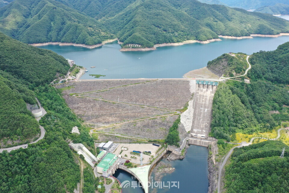 소양강댐 전경. / 한국수자원공사 제공.