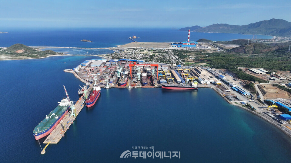 HD현대베트남조선 야드 전경